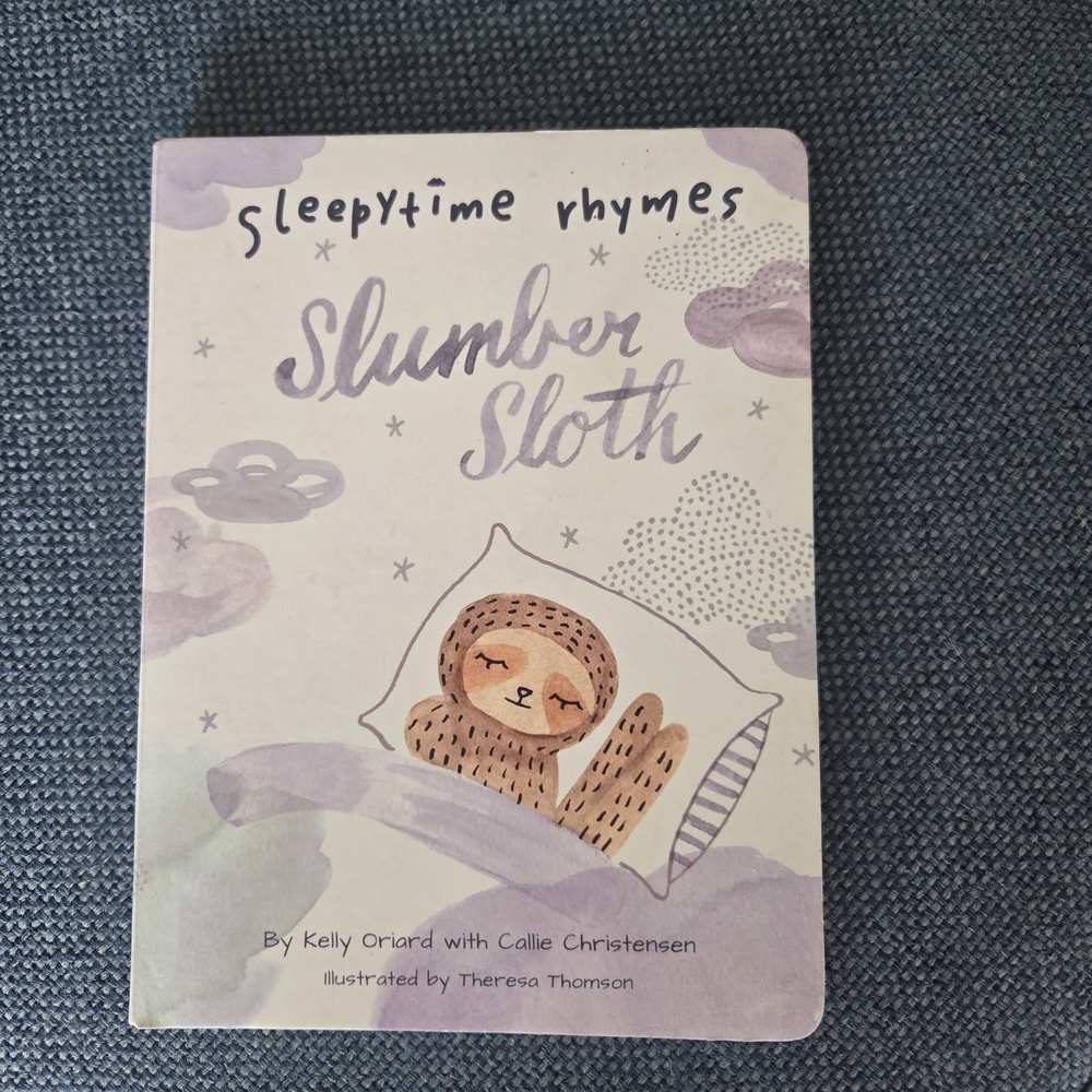 Slumber Sloth Sleepytime Rhymes Book